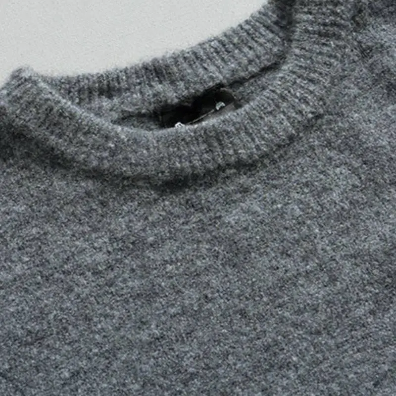 Fashionable Loose Cashmere Sweater-4