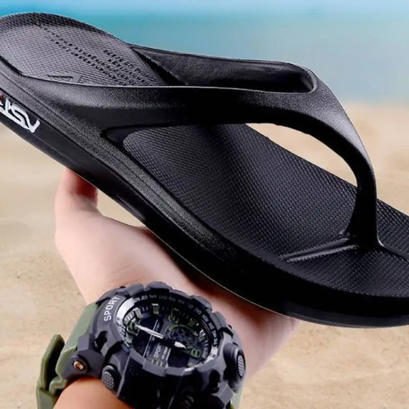 Casual Plain Flip Flops-1