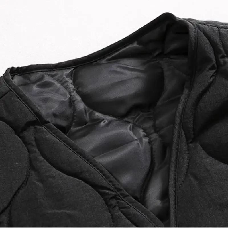Fashionable Warming Quilted Jacket-4