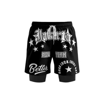 Sporty Loose Milk Fiber Sports Shorts