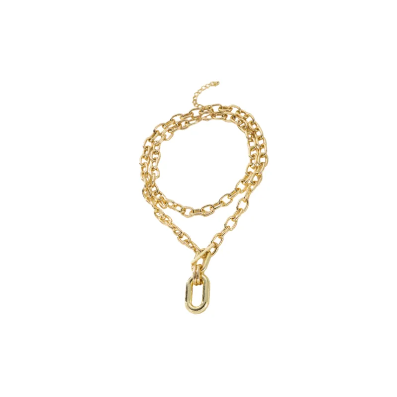 Fashion All Match Multi Layer Necklace-14
