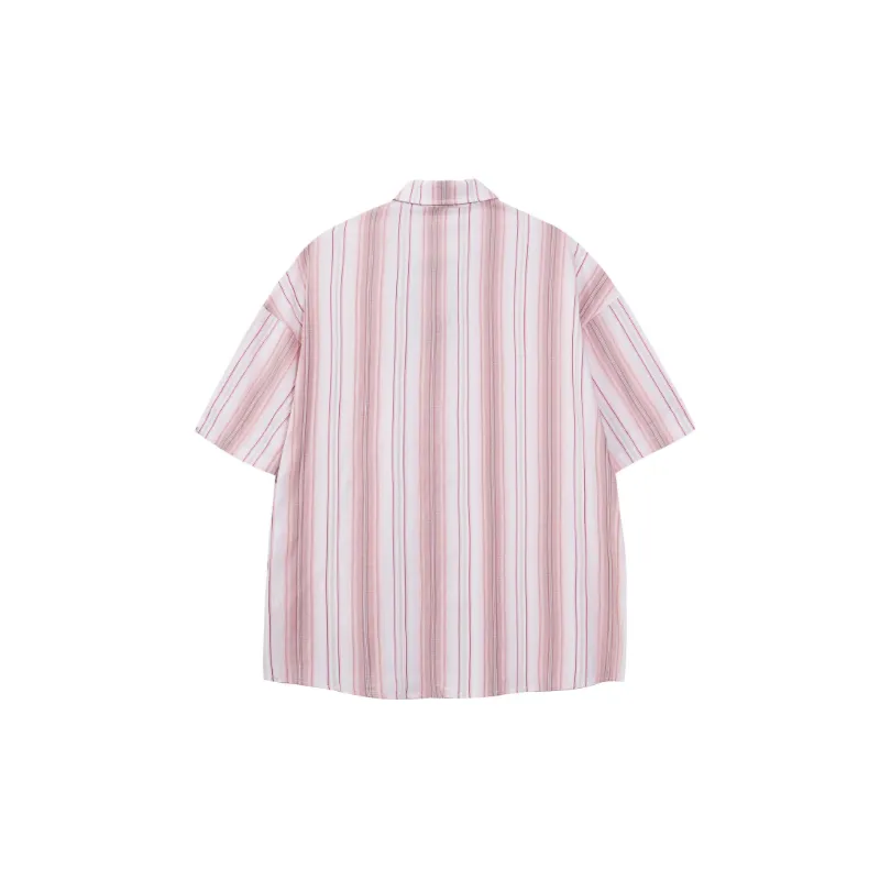 Casual Embroidered Ice Cotton Shirt-1