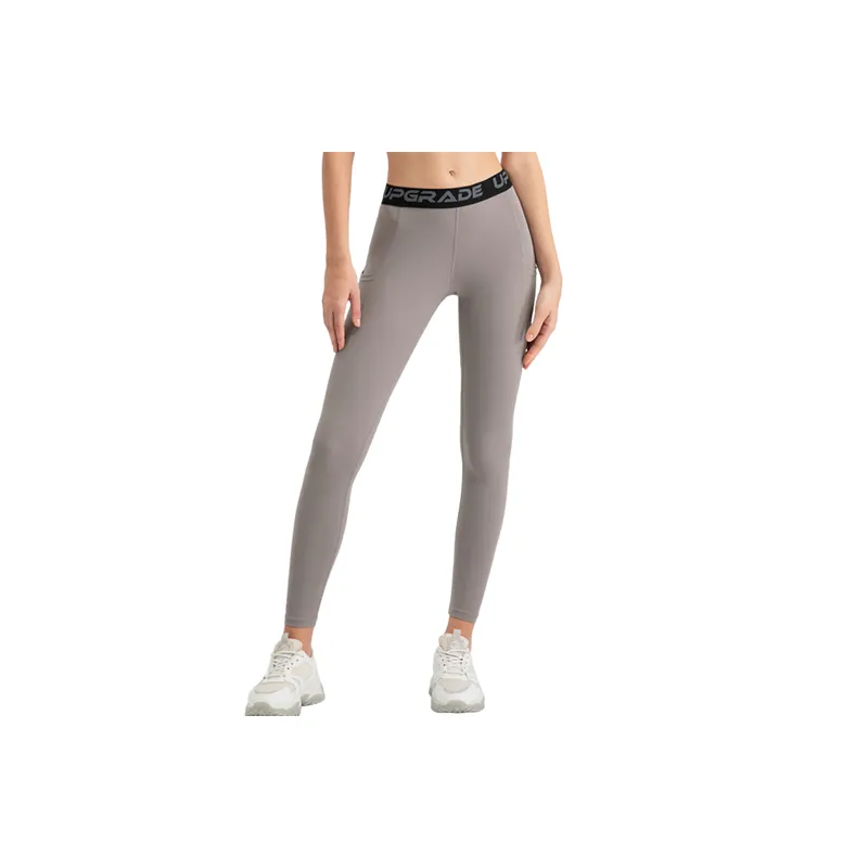 Fashionable Breathable Nylon Leggings Women-2
