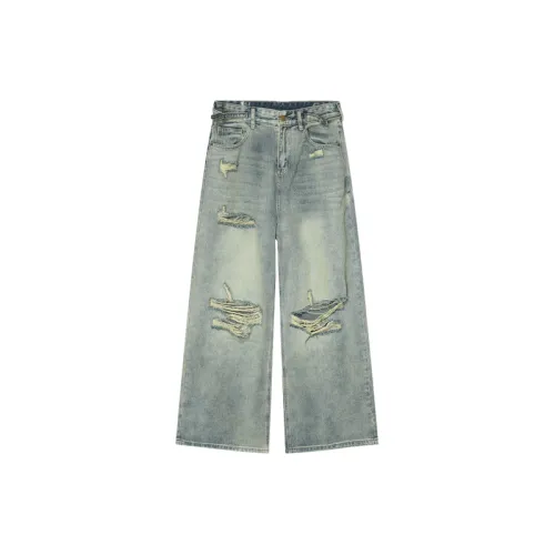 Retro Ripped Jeans
