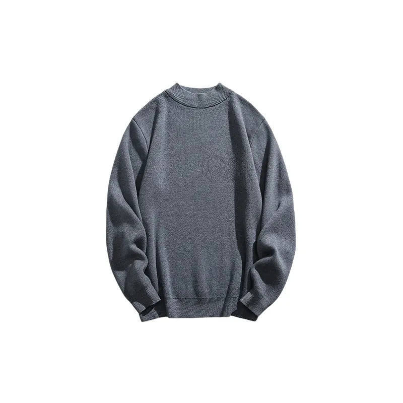 Casual Plain Cotton Blended Fabric Sweater-9
