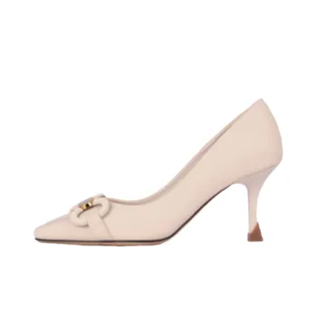 Retro Plain High Heels