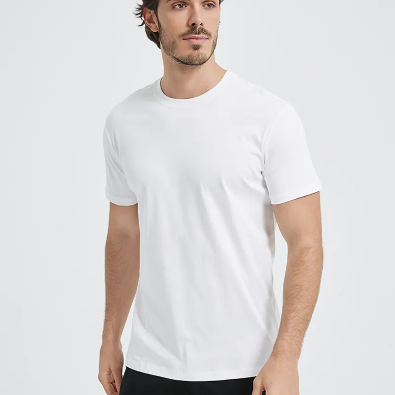 Simple Plain Cotton T Shirt Unisex-2