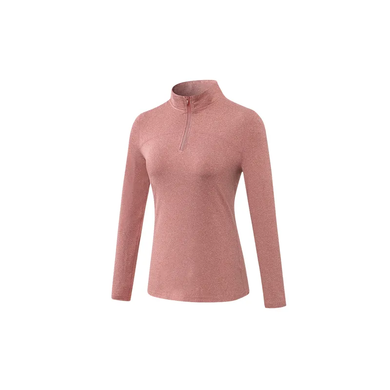 Sporty Long Sleeve Polyester Fitness Clothing Women-18