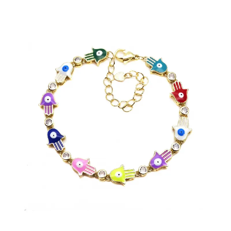 Adjustable Zircon Bracelet-5