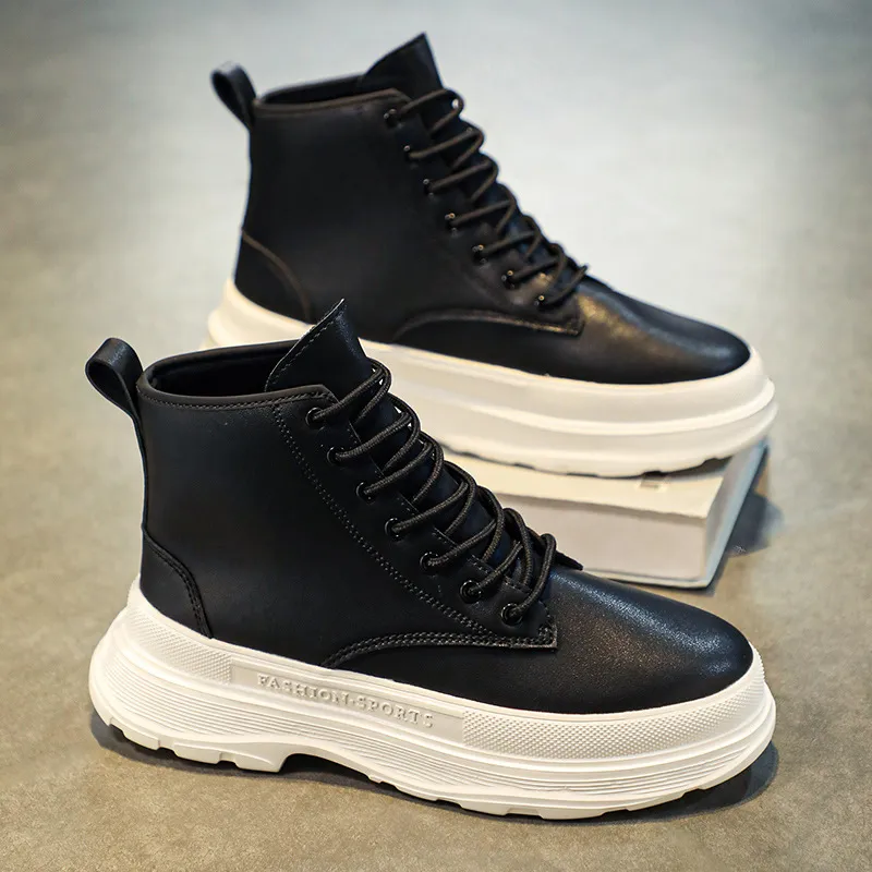 Breathable Zipper Martin Boot-2