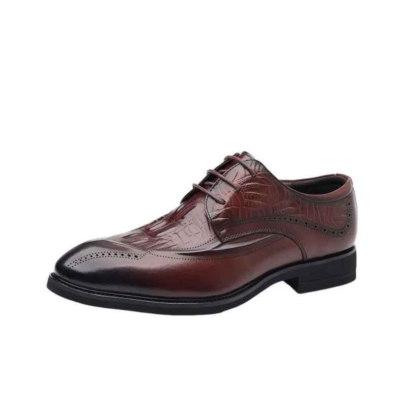 Simple Plain Dress Shoes-0