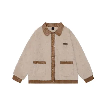 Retro Warming Loose Quilted Jacket Women