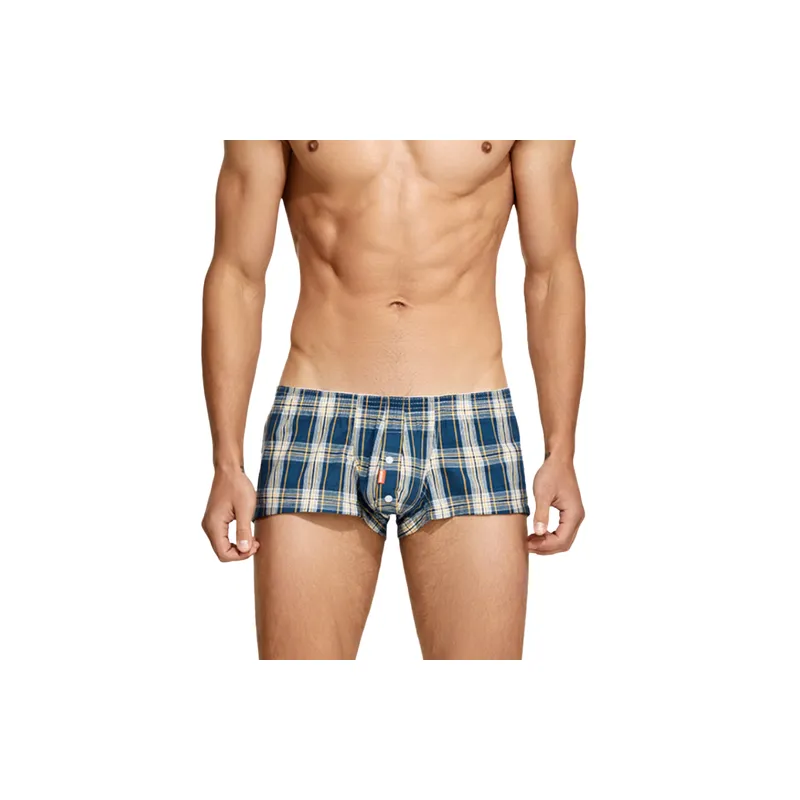 Basics Plaid Underpants-0