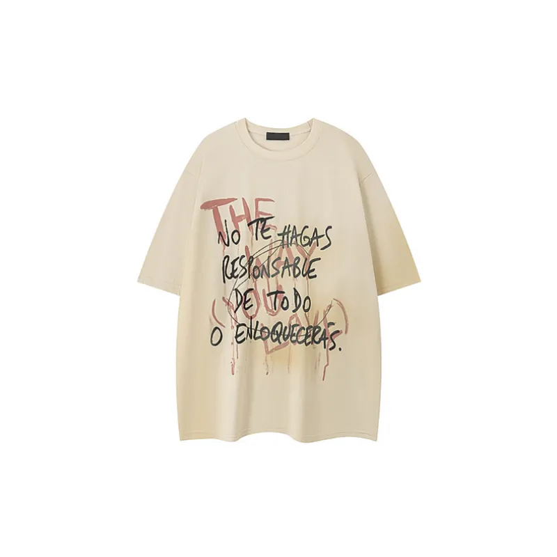 Gradient American Style Street T Shirt