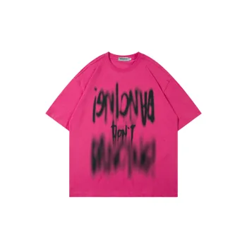 Graffiti Letter Short sleeved T shirt