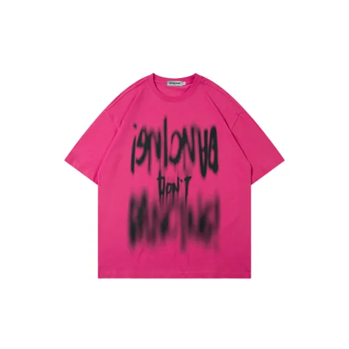 Graffiti Letter Short sleeved T shirt