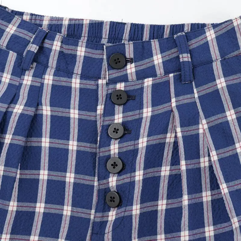 Trendy Street Cotton Blended Fabric Casual Pants Unisex-3