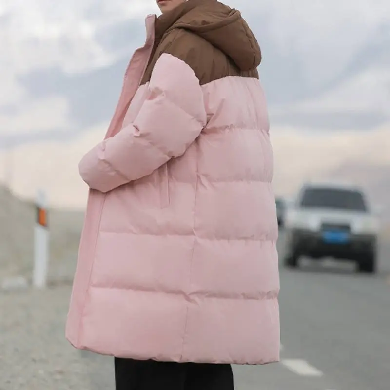 Casual Loose Blended Synthetic Fabrics Quilted Jacket-5