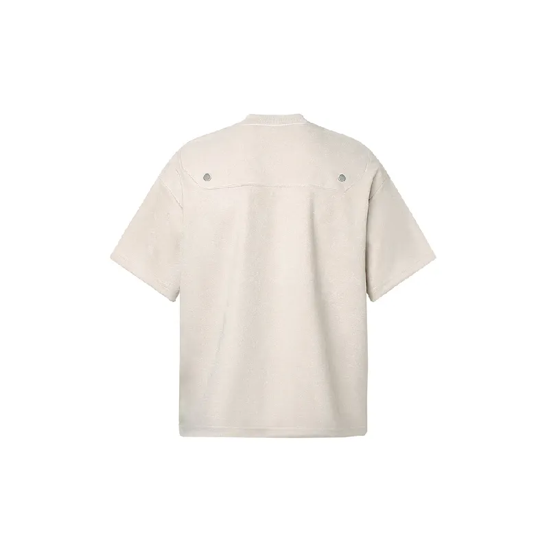 Street Trendy Suede T Shirt-1