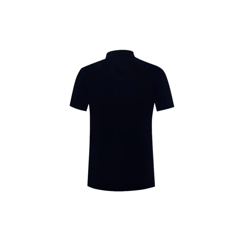 Casual Plain Blended Synthetic Fabrics Polo-3