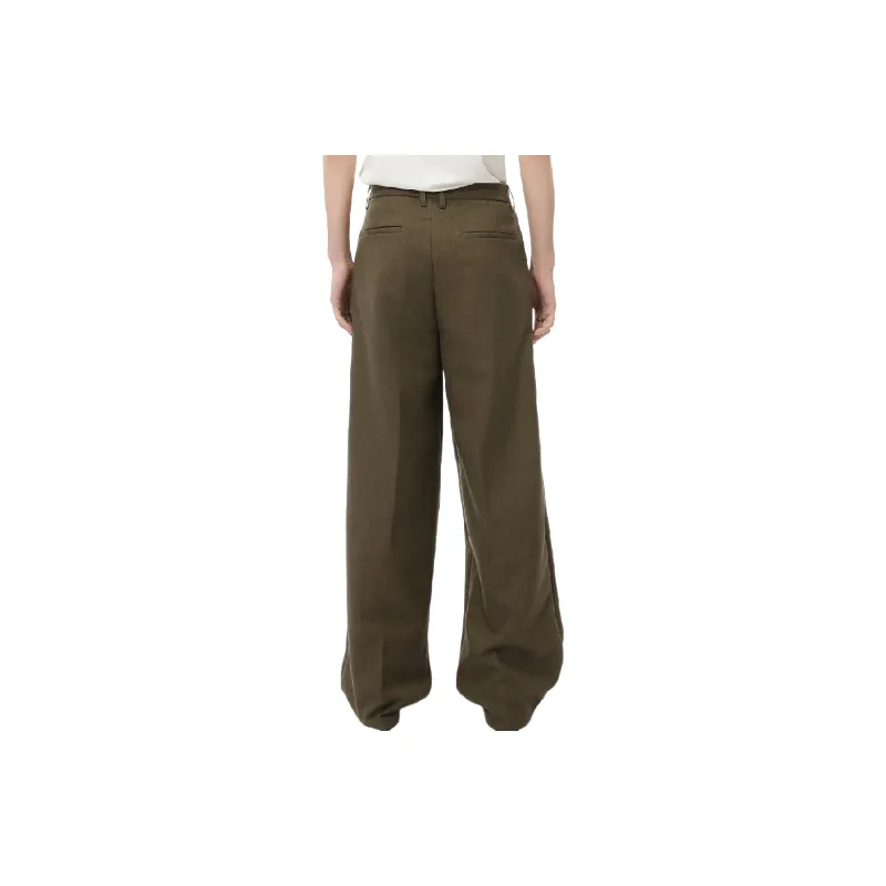 Fashionable Simple Polyester Suit Trousers-5