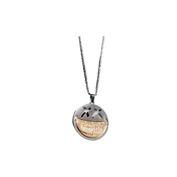 Skull Smiley Face Necklace