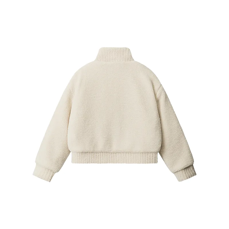 Retro Warm Quilted Jacket Women-3