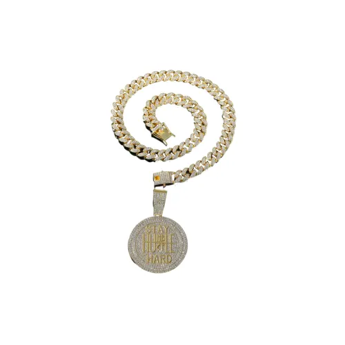 Full Diamond Pendant Necklace