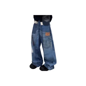Retro Loose Straight Leg Jeans