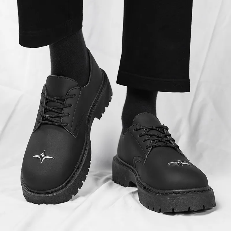 Casual Breathable Dress Shoes-1