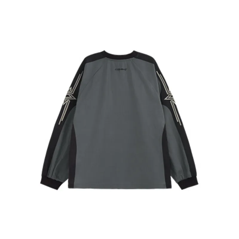 Fashionable Loose Long Sleeve T Shirt-1