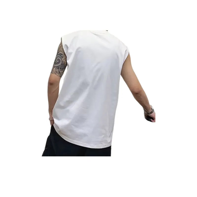 Trendy Sleeveless Cotton Vest-2