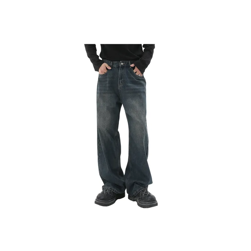 Basics Straight Leg Jeans-1