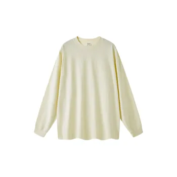 Fashionable Loose Long Sleeve Cotton T Shirt