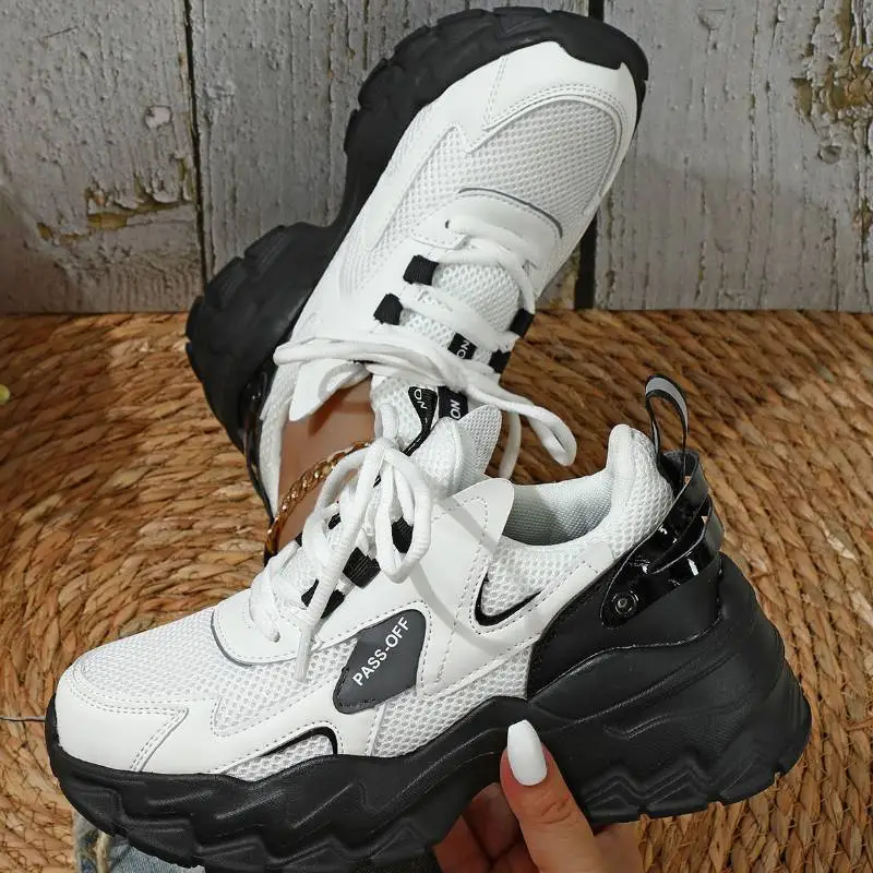 Breathable Casual Chunky Sneakers-8