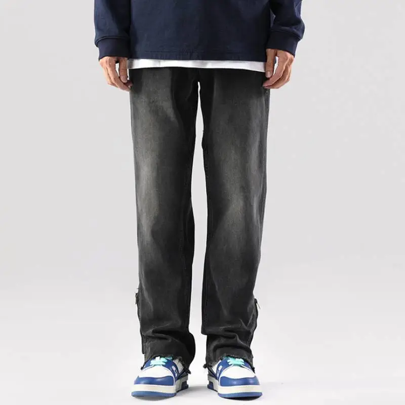 Casual Breathable Jeans-2