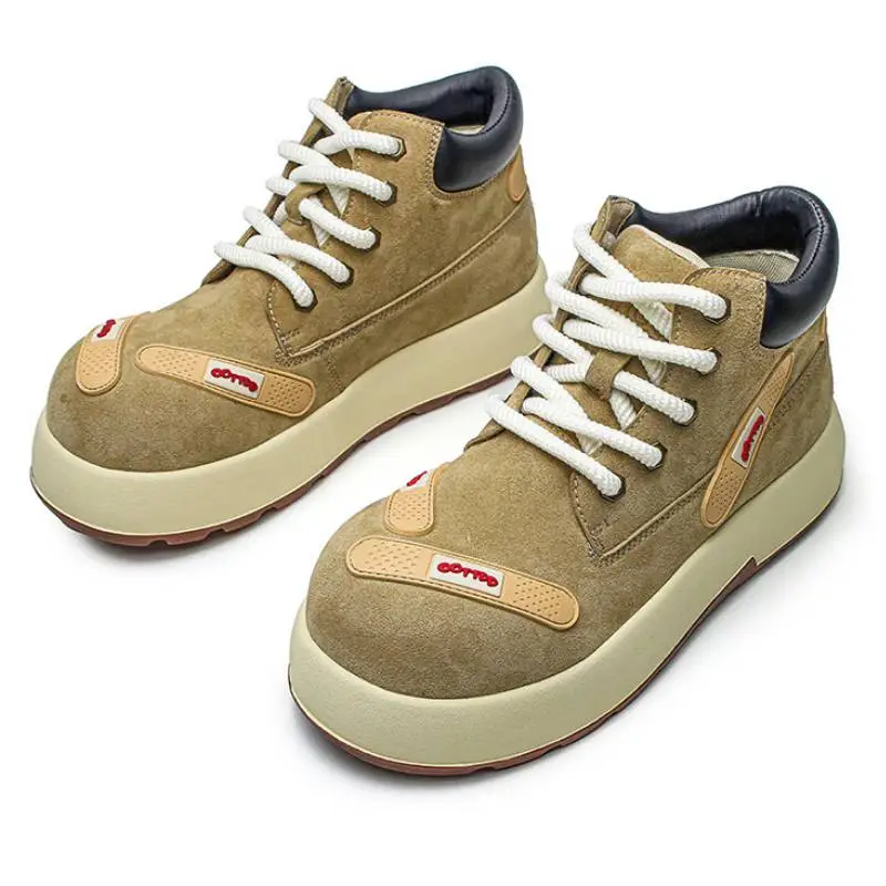 Retro Casual Platform Shoes-1