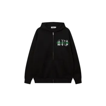 Retro Vintage Phantom Alphabet Cardigan Sweater