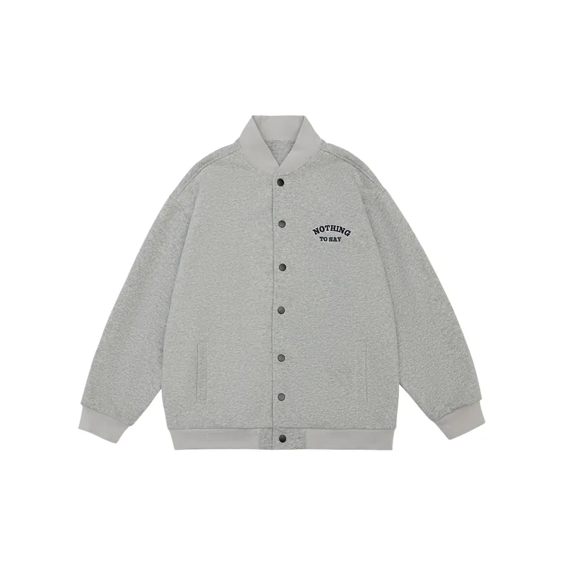 Casual Plain Cotton Blended Fabric Jacket-4