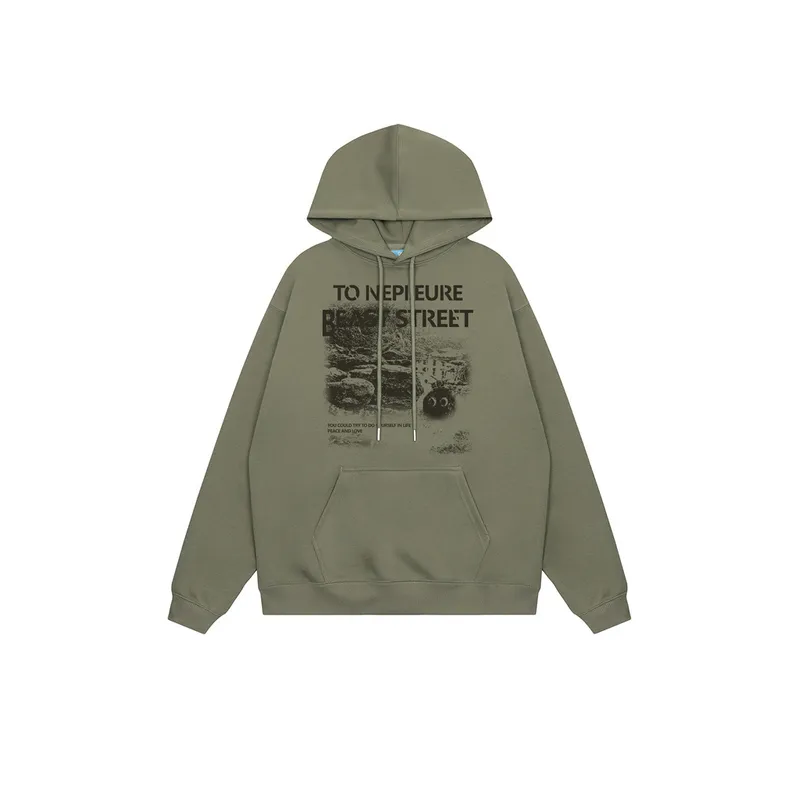 Retro Lazy Style Oversize Hoodie-0