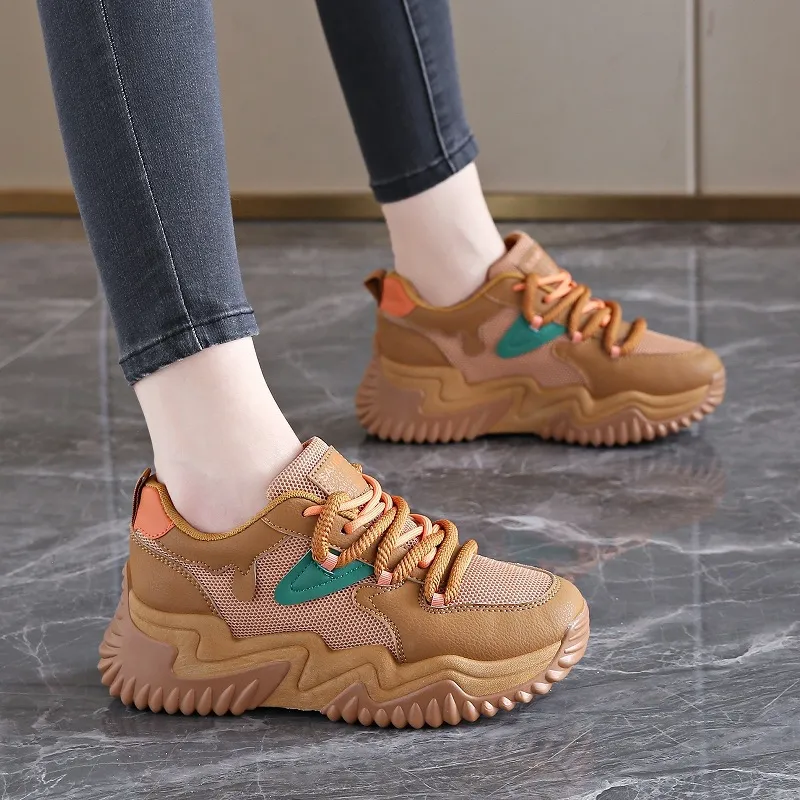 Casual Simple Chunky Sneakers-4