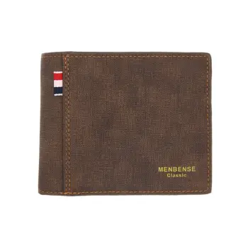 Retro Plain Card Holder Man