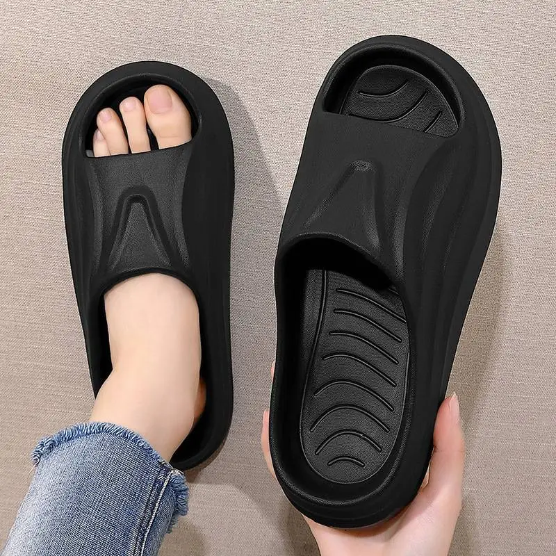 Casual Plain Flip Flops For Men-4