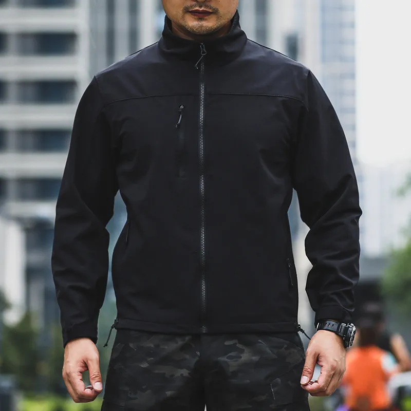 Casual Loose Nylon Jacket-4