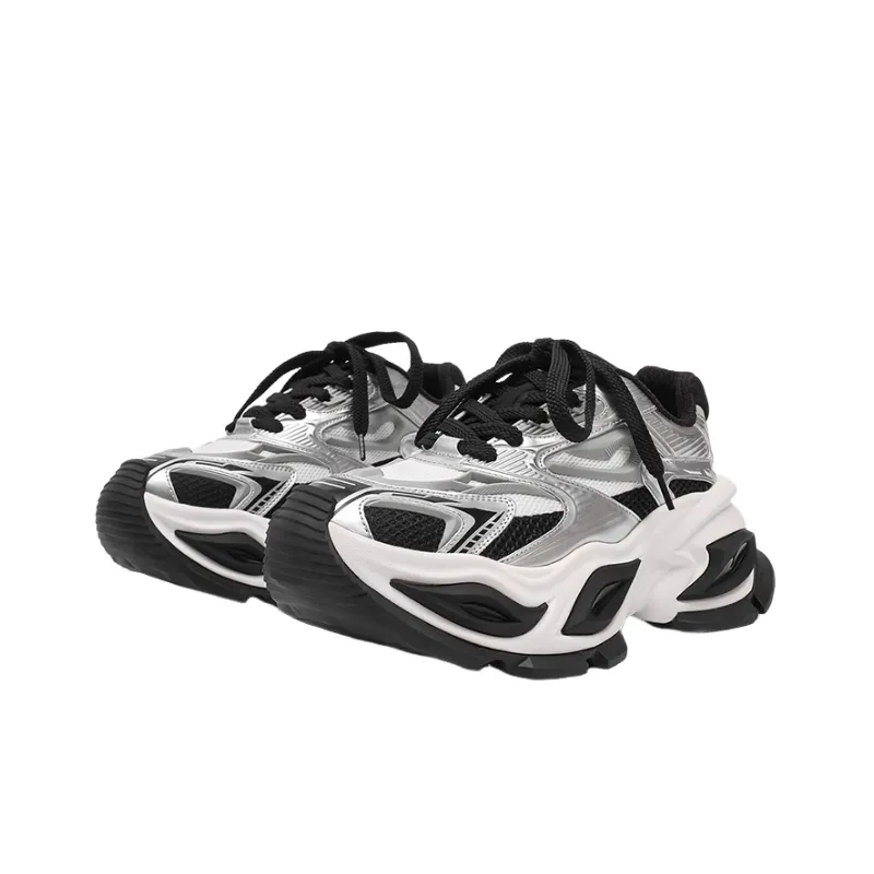 Casual Breathable Chunky Sneakers-1