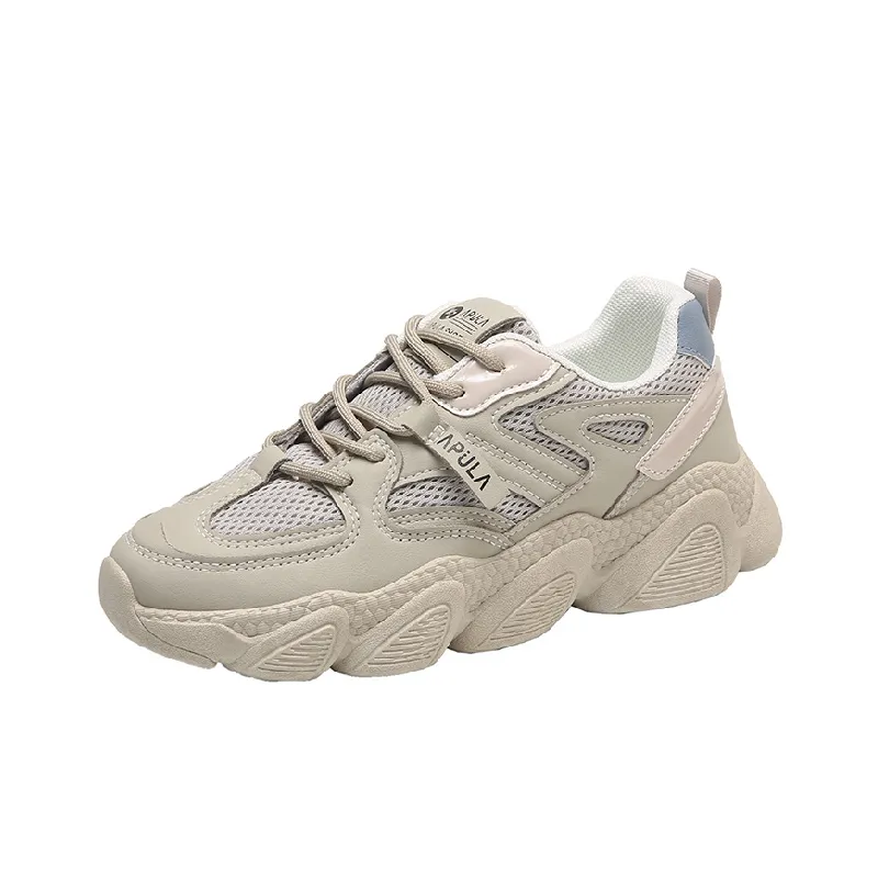 Sporty Breathable Chunky Sneakers-3
