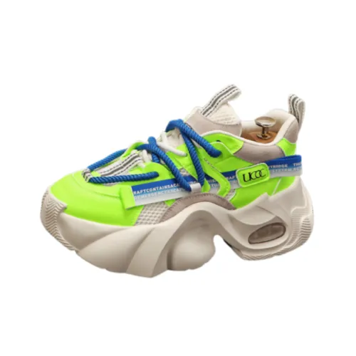 Low Top Mesh Breathable Thick Soled Casual Shoes