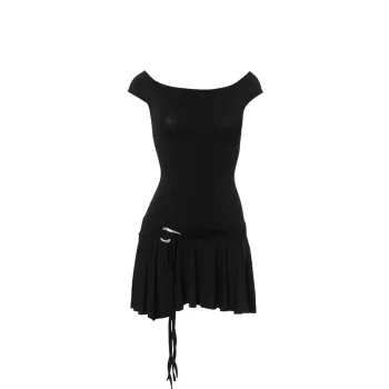 Plain Casual Dress Women