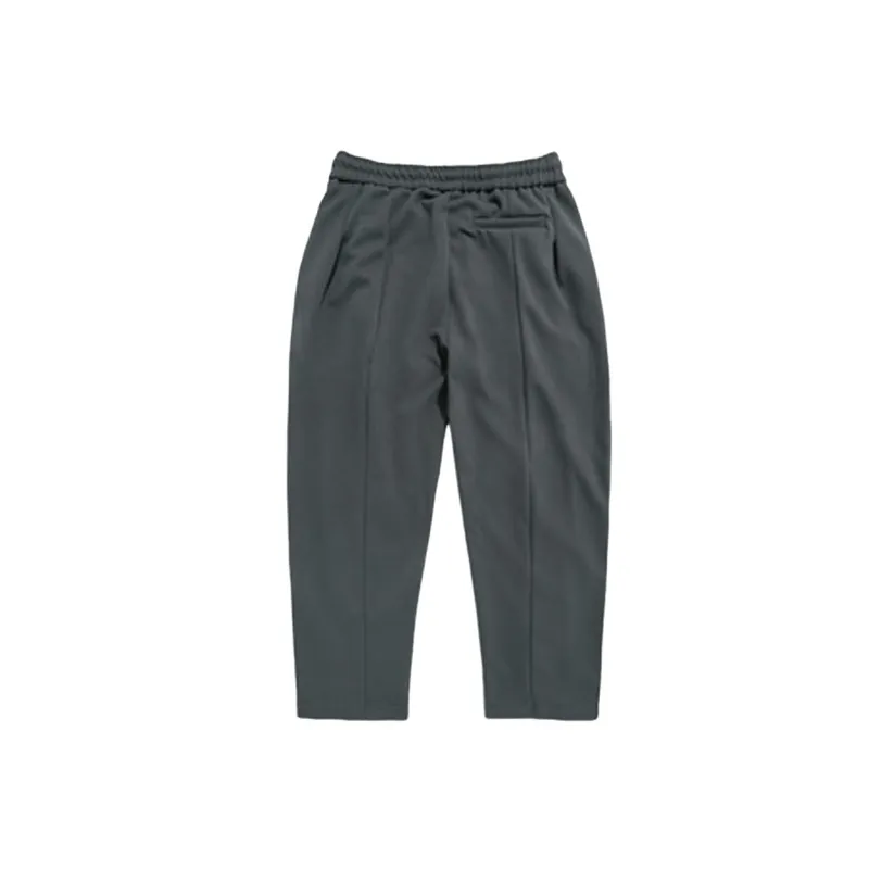 Trendy Plain Blended Synthetic Fabrics Casual Pants-6