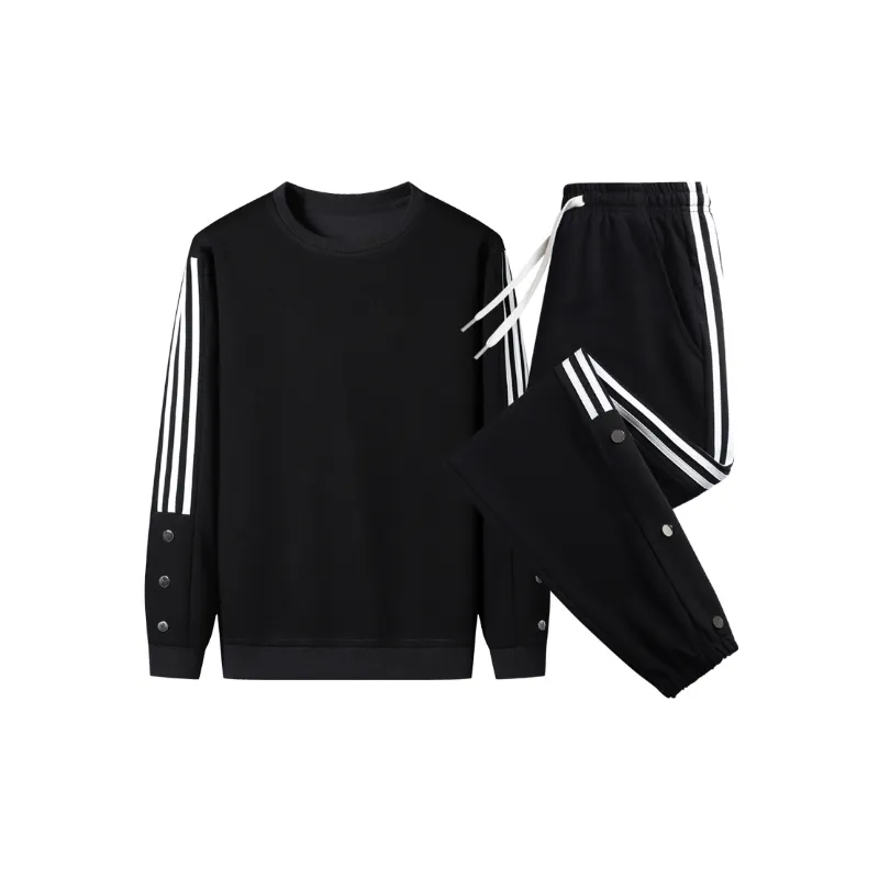Breathable Loose Cotton Casual Sportswear-1
